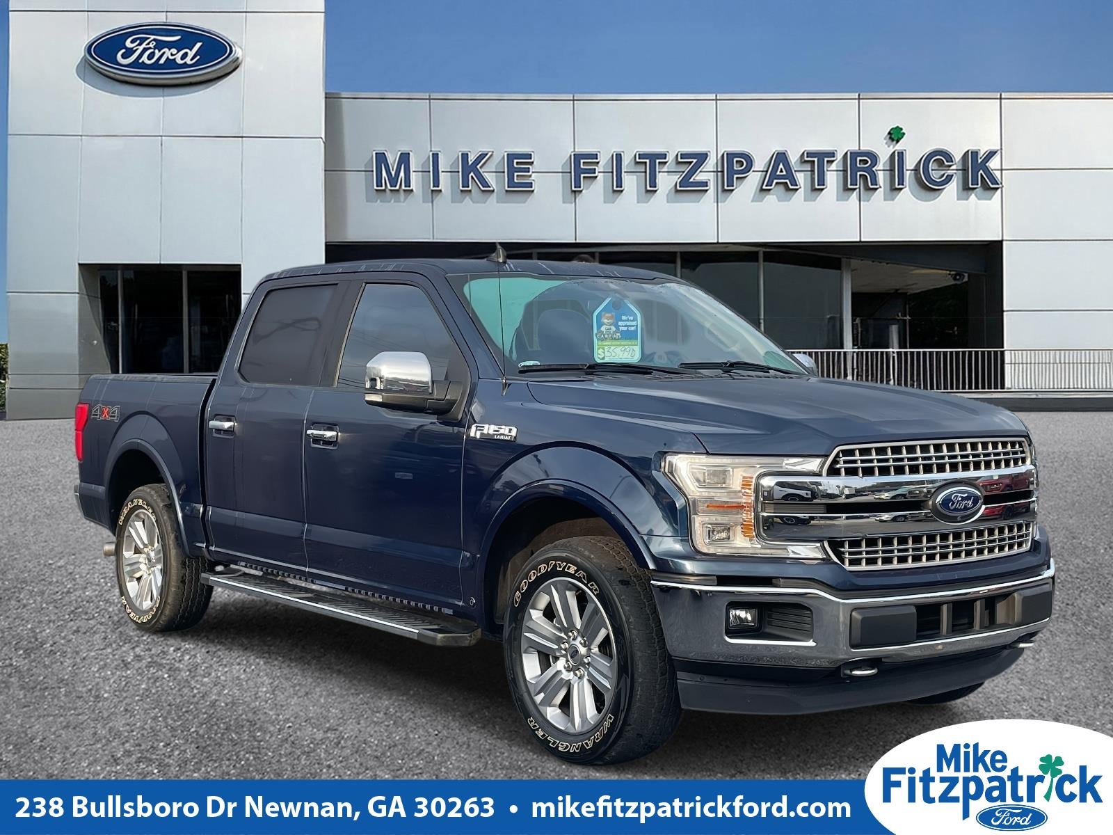 2020 Ford F-150 LARIAT 4WD SuperCrew 5.5' Box