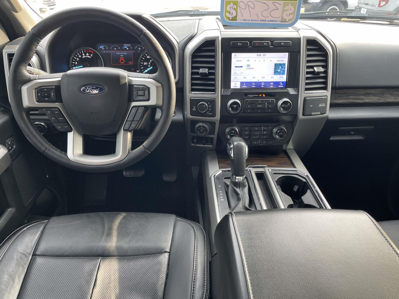 2020 Ford F-150 LARIAT 4WD SuperCrew 5.5' Box