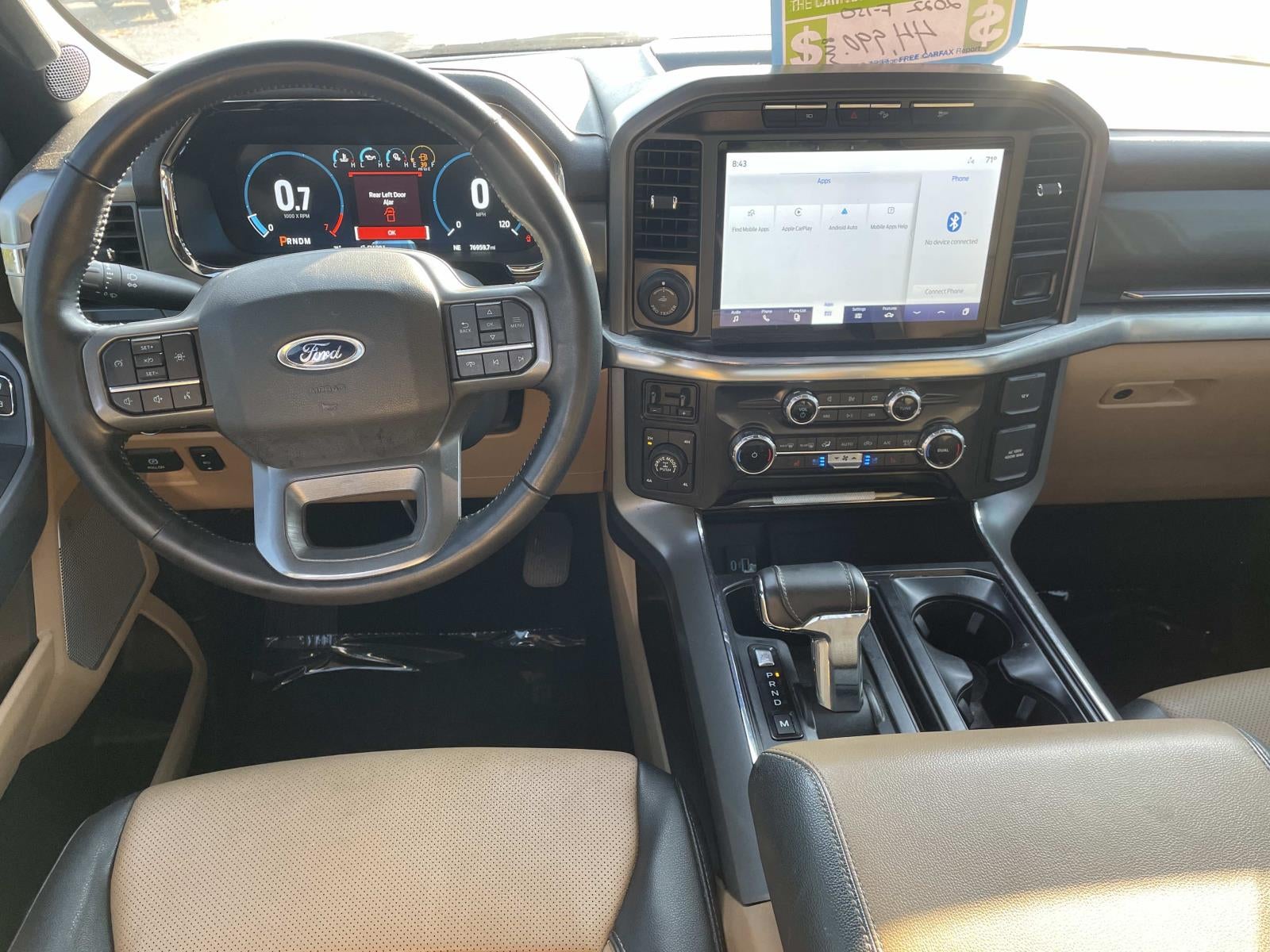 2022 Ford F-150 LARIAT 4WD SuperCrew 5.5' Box