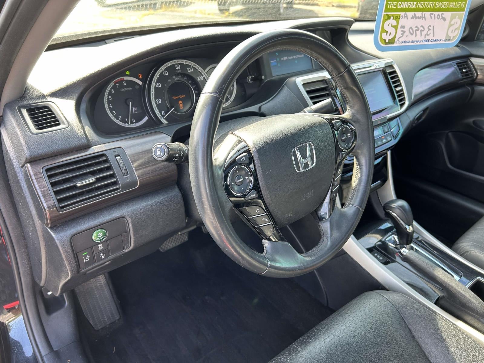 2017 Honda Accord Sedan EX-L V6 Auto w/Navi & Honda Sensing