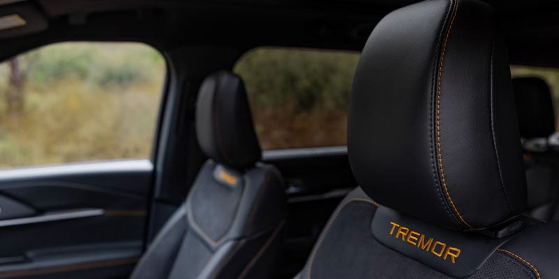 ford explorer tremor interior seats