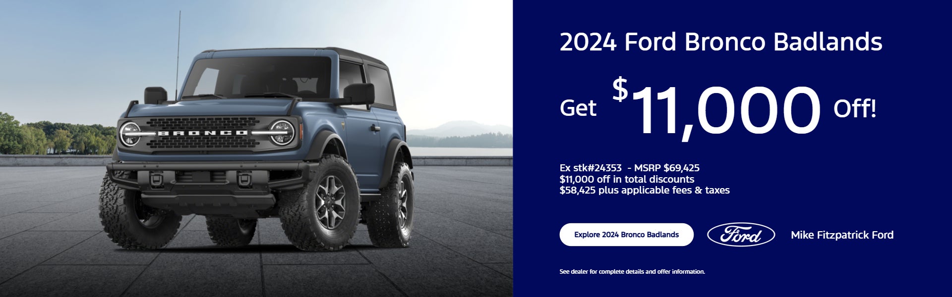 2025 Bronco Badlands